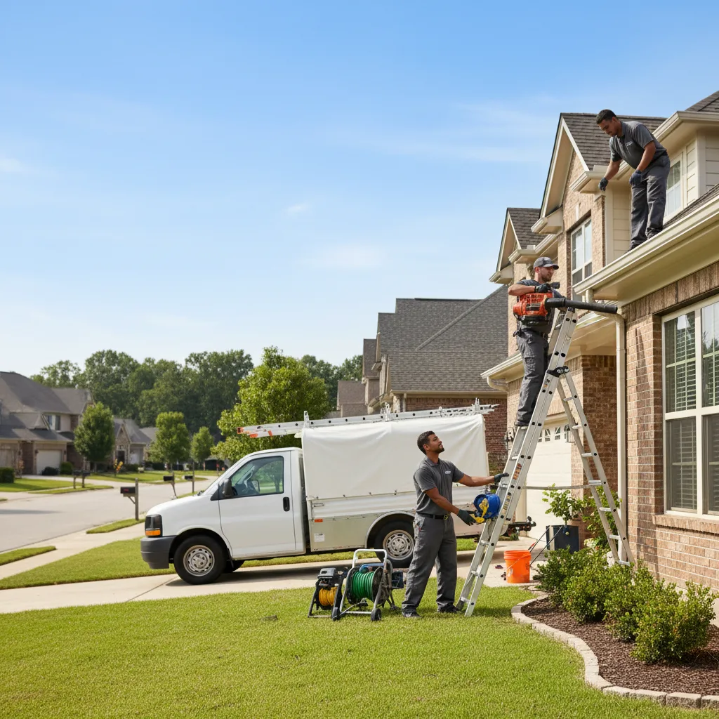Home Gutter Service in Huggins, MO near me